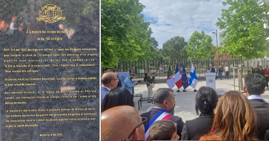 L’hommage de Marseille aux Algériens tués le 8 mai 1945