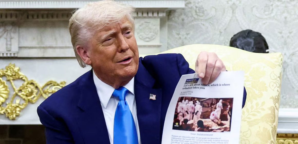 Trump utilise une image enregistrée au Congo pour dénoncer un prétendu génocide en Afrique du Sud