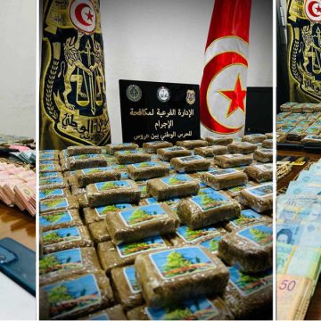 Saisie massive de cannabis & d’ecstasy | Deux réseaux internationaux démantelés à Ben Arous