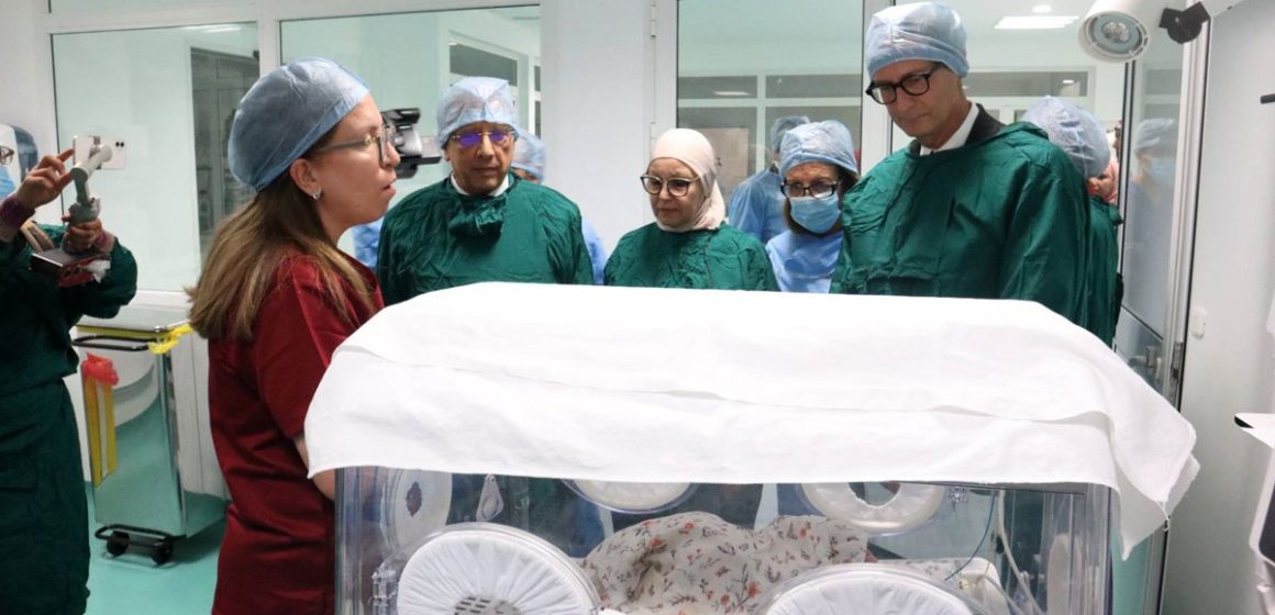 Inauguration à Tunis d’un service de néonatalogie financé par l’Italie