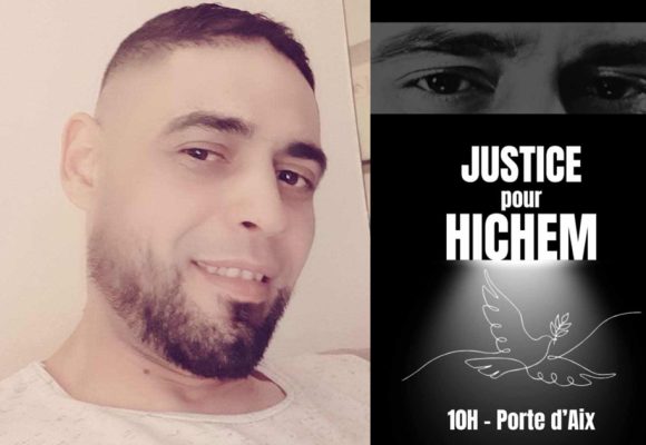 Marche blanche à Porte d’Aix en hommage à Hichem et contre le racisme et l’islamophobie