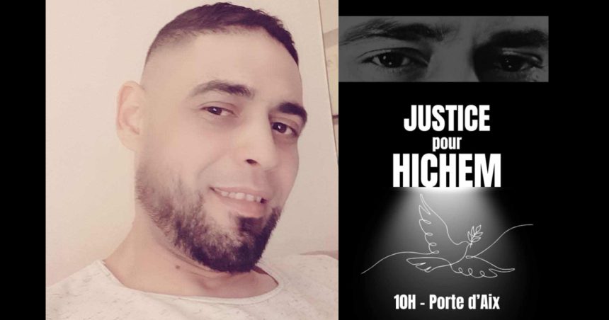 Marche blanche à Porte d’Aix en hommage à Hichem et contre le racisme et l’islamophobie