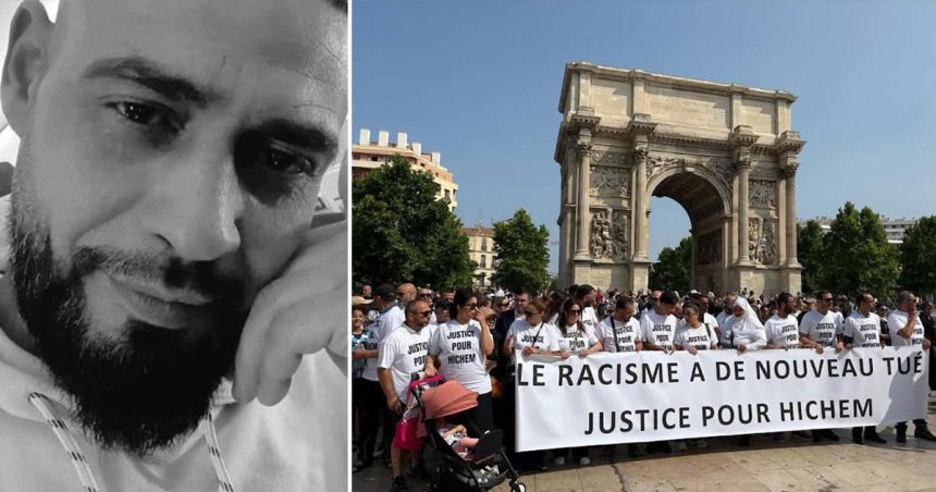 Marche blanche à Marseille en hommage à Hichem Miraoui, victime du racisme