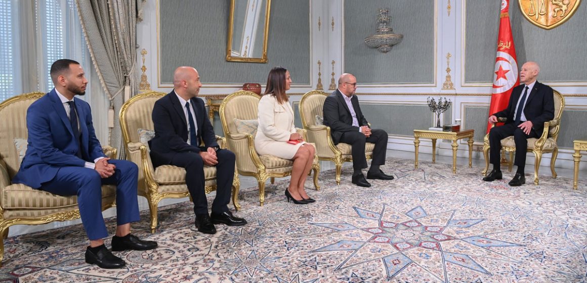 Quatre «patriotes» chez Kaïs Saïed