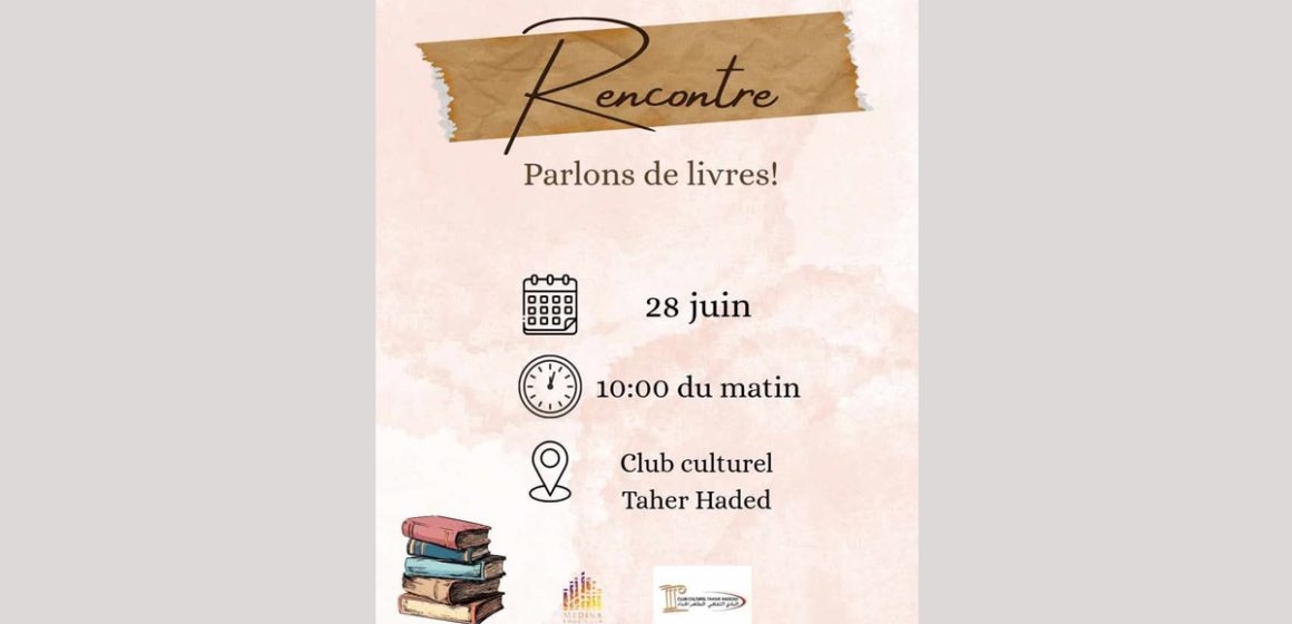 Medina Book Club | Rencontre littéraire au Club Tahar Haddad