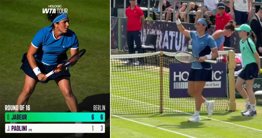A Berlin, Ons Jabeur élimine la 5e mondiale et se qualifie pour les 1/4 de finale
