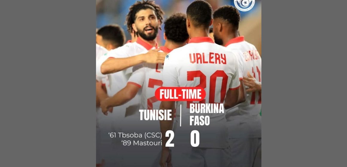 Football │ Vainqueurs des Burkinabè en amical et à domicile, les Tunisiens font l’essentiel  