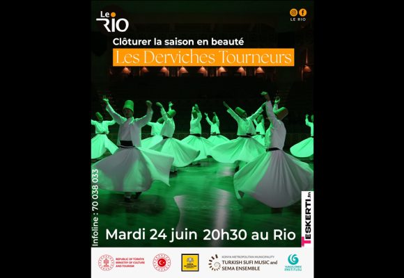 Tunis | Les derviches tourneurs le 24 juin au RIO