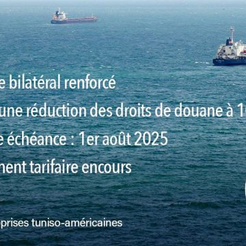 L’AmCham se félicite de la réduction des droits de douane américains à 10% pour la Tunisie