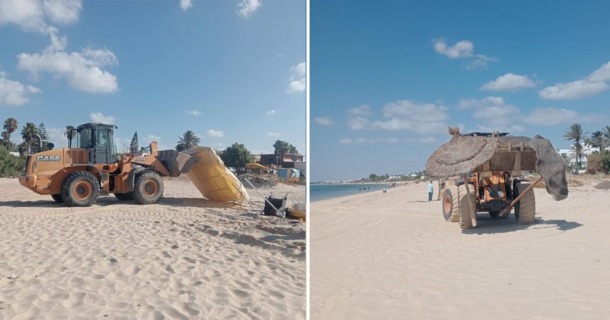 Nabeul | Campagnes contre les installations illégales sur les plages