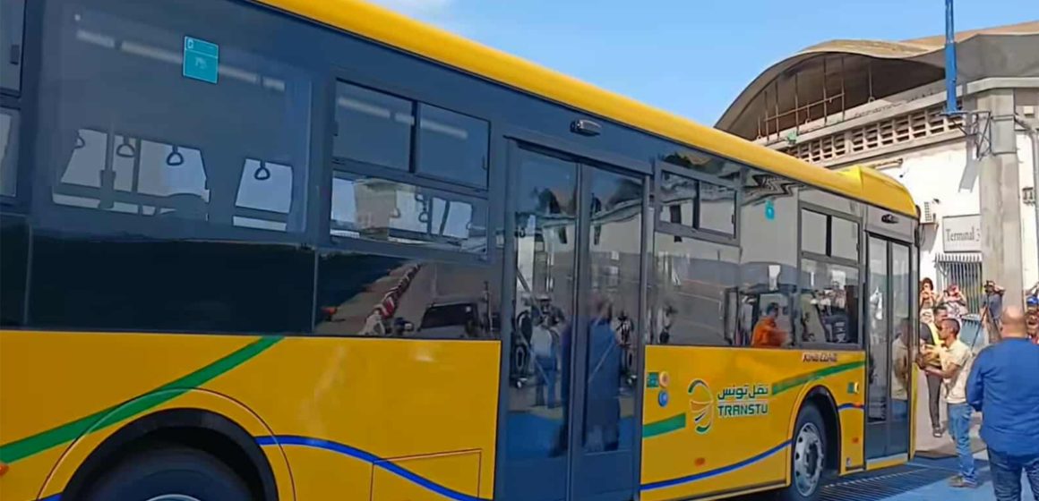Tunis | Réception d’un nouveau lot de bus en provenance de Chine