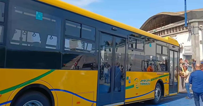 Tunis | Réception d’un nouveau lot de bus en provenance de Chine