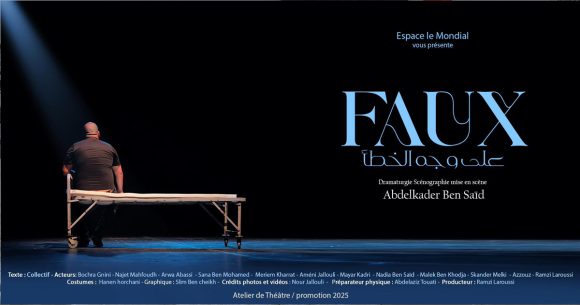 « Faux », un spectacle qui dérange le 5 juillet à l’espace Le Mondial