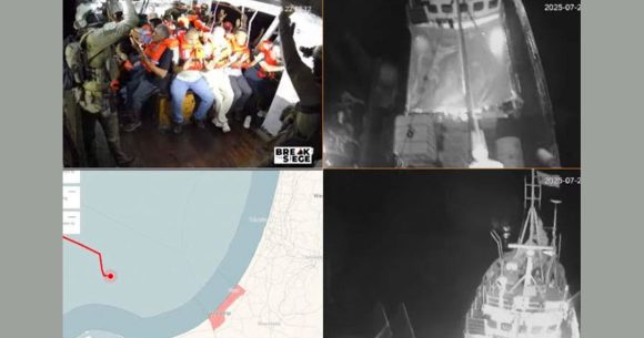 Piraterie d’État | Israël intercepte la flottille Handala en haute mer