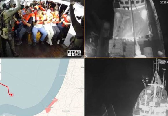 Piraterie d’État | Israël intercepte la flottille Handala en haute mer