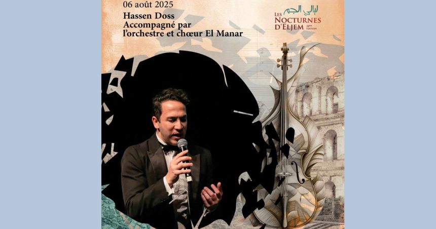 Le ténor tunisien Hassen Doss en concert à El Jem
