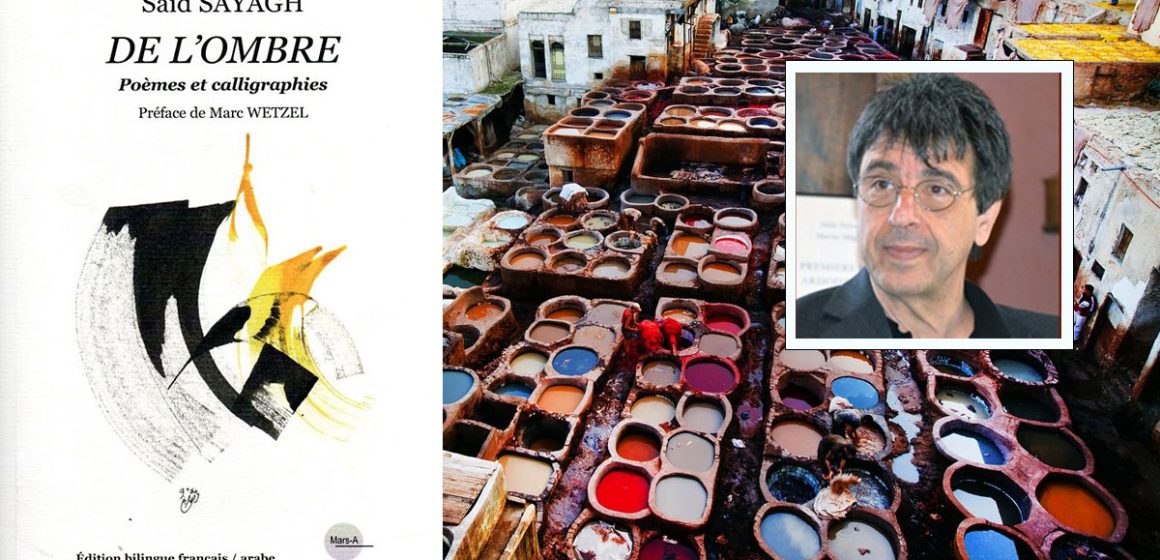 Vient de paraître l ‘‘De l’ombre’’ de Saïd Sayagh
