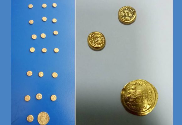 Aéroport Djerba Zarzis : Saisie de pièces de monnaie antiques en or