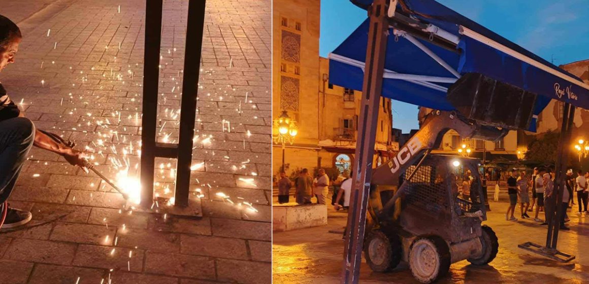 Campagne pour libérer les trottoirs et faire respecter la réglementation à Tunis