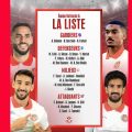Football | Liste des joueurs tunisiens pour le Libéria et la Guinée équatoriale