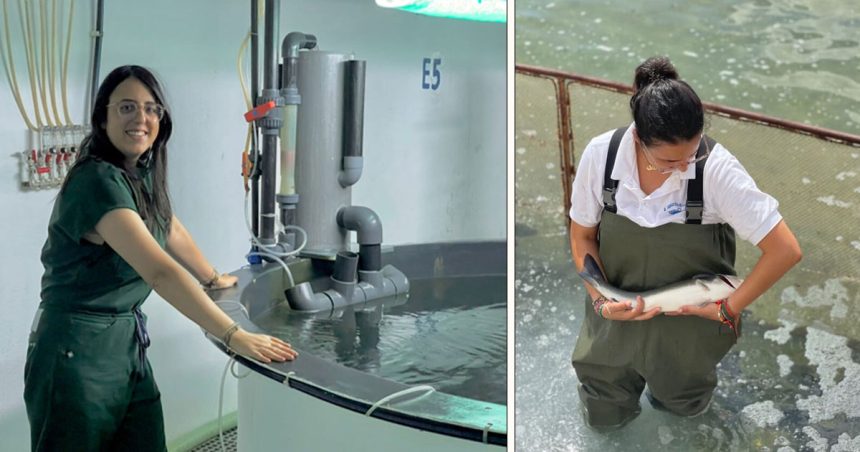 Fairouz Abbassi, une Tunisienne en aquaculture
