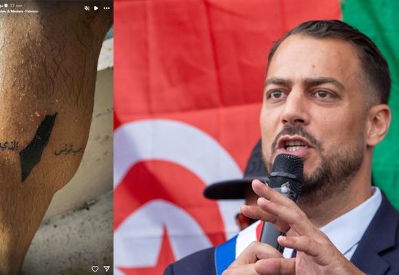 Sébastien Delogu | Un tatouage entre Palestine et Tunisie