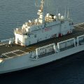 Le navire de la marine italienne San Giusto débarque à Tunis
