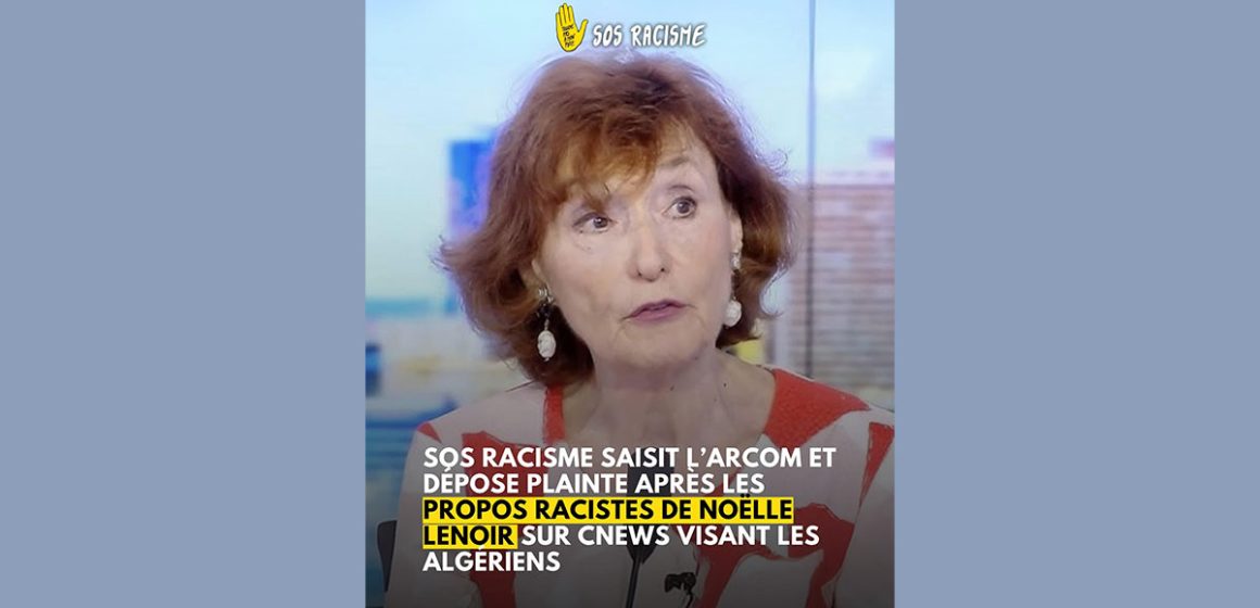 Noëlle Lenoir accusée de propos racistes contre les Algériens sur CNews