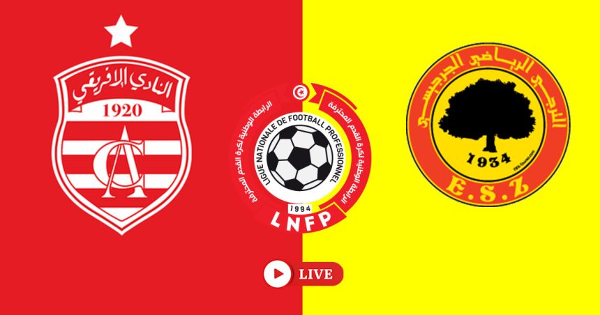 CA vs Zarzis en live streaming : Championnat 2025-2026