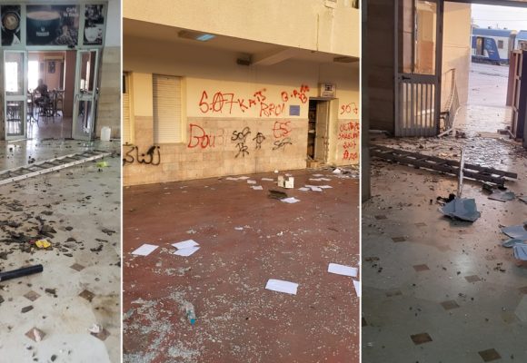 SNCFT | Actes de vandalisme à la gare de Sfax : Plusieurs arrestations (Photos)