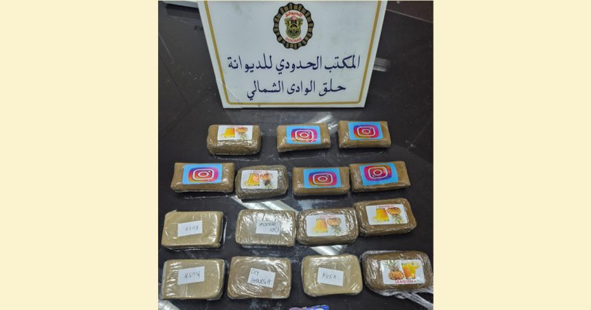 La Goulette | Un voyageur arrêté avec 15 plaques de cannabis