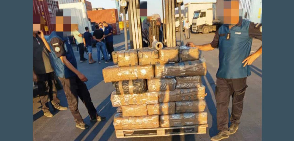 Saisie de 572,5 kg de cannabis au port de Radès