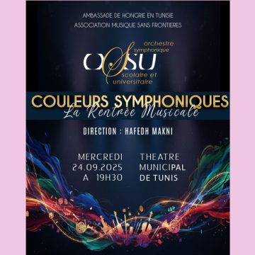 La rentrée musicale | Couleurs symphoniques au Théâtre municipal de Tunis