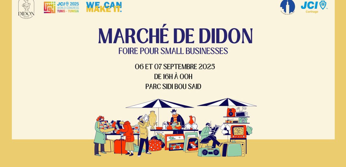 Marché de Didon les 6 & 7 septembre au Parc de Sidi Bou Saïd