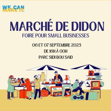 Marché de Didon les 6 & 7 septembre au Parc de Sidi Bou Saïd
