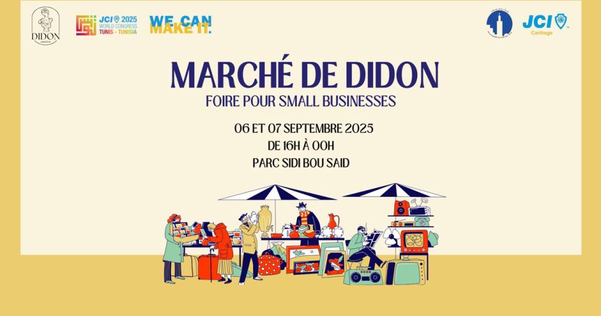 Marché de Didon les 6 & 7 septembre au Parc de Sidi Bou Saïd