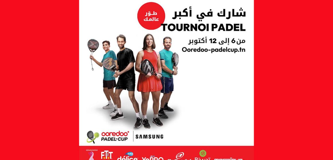 Ooredoo Padel Cup Samsung contre le cancer du sein