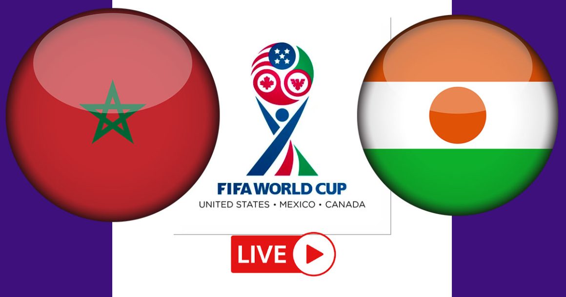 Maroc vs Niger en live streaming : Éliminatoires pour la Coupe du monde