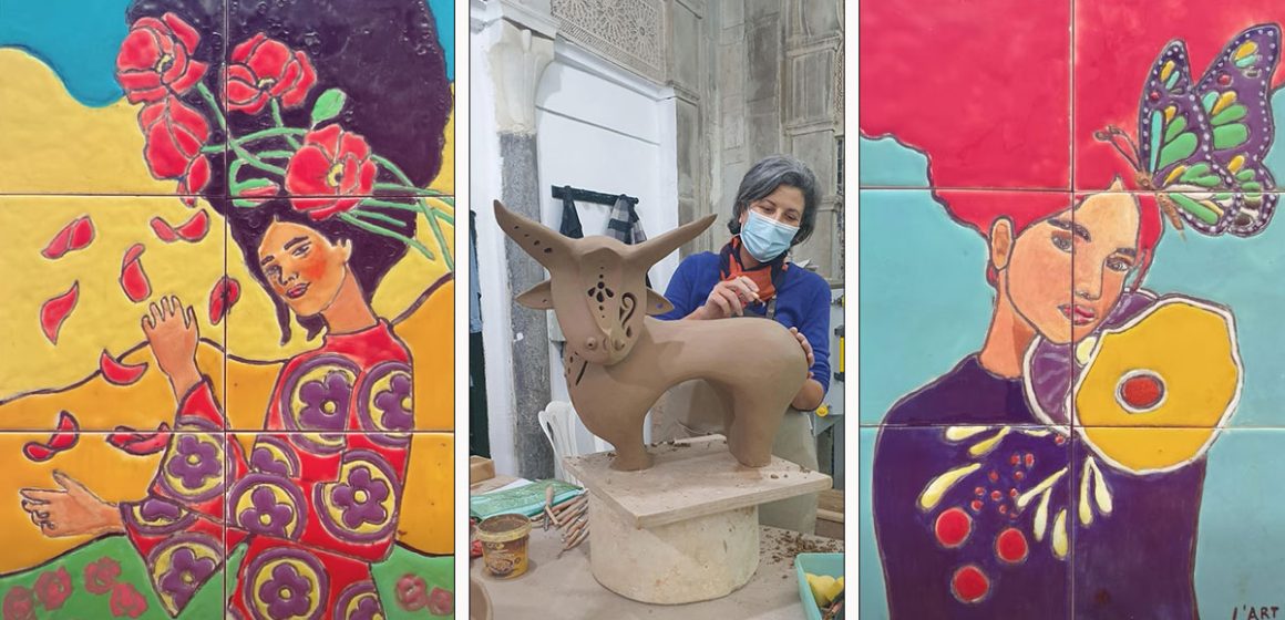 “Sérénité & Matière” | Aïda Bergaoui expose ses céramiques à Tunis
