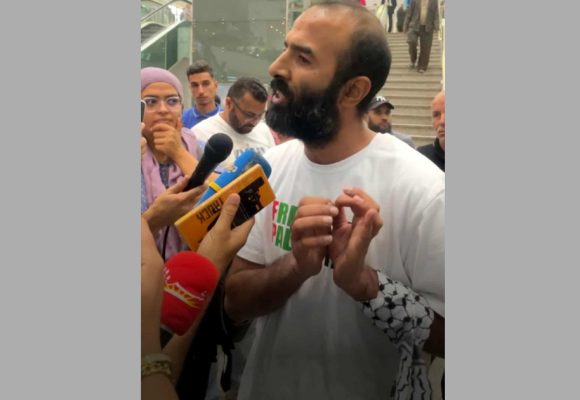 Soumoud | Tunis : Ali Kniss de retour au bercail après sa détention en Israël