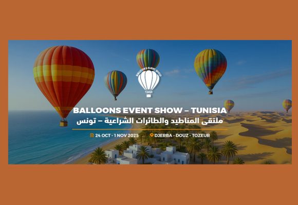 Festival international de montgolfières dans le sud tunisien