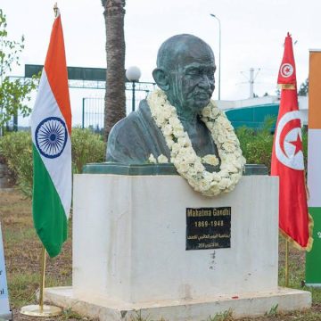 Célébration de l’anniversaire du Mahatma Gandhi à Manouba