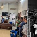 Cérémonie funéraire en hommage à Mohamed Tata au siège du SNJT