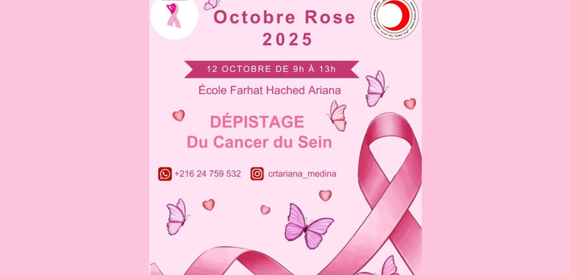 Octobre Rose | Dépistage gratuit par le dépistage le CRT