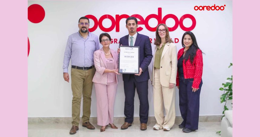 Ooredoo Tunisie obtient la certification ISO 22301:2019