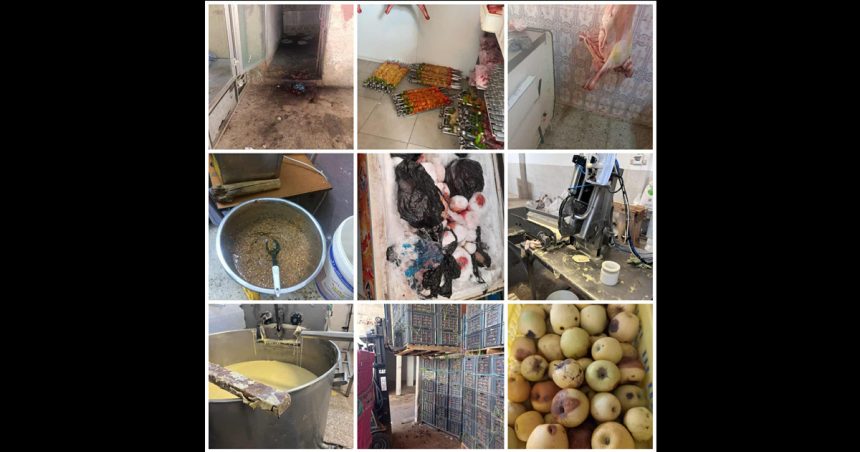 Saisie de 11 tonnes de produits alimentaires impropres à la consommation