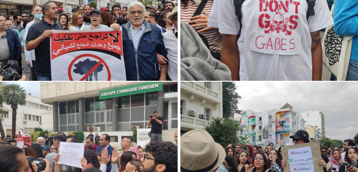 Tunis | Appels à la fermeture des unités du Groupe chimique à Gabès (Photos)
