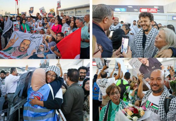 Soumoud | Le 2e groupe de Tunisiens de retour à Tunis