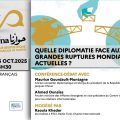 Conférence-débat | « Quelle diplomatie face aux grandes ruptures mondiales actuelles ? »