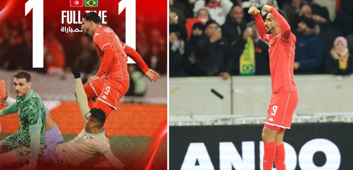 Amical Tunisie Bresil Tunisie-Brésil | Les Aigles de Carthage arrachent un nul historique ! (Photos)